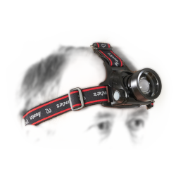 Hunter LED Pandelampe m/ genopladelige batterier - 1200lm