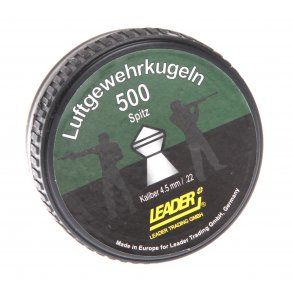 Leader Lufthagl spidshagl 4,5mm