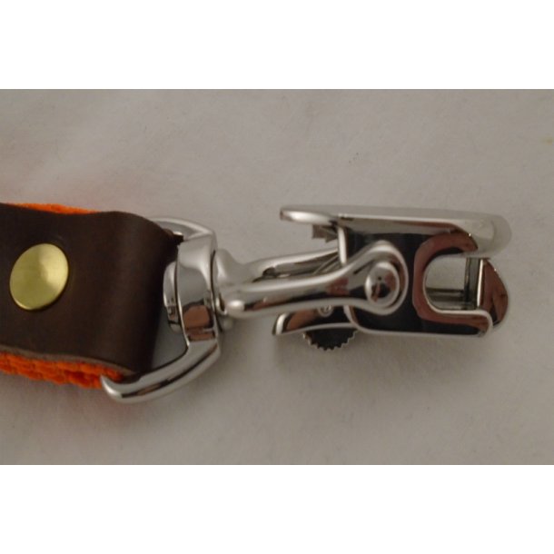 BLF Markprveline Webbing m/ Quickudlser 25mm x 250cm  - Orange