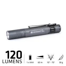 Suprabeam Q1mini LED lommelygte - 120lm