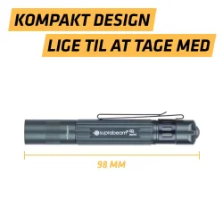 Suprabeam Q1mini LED lommelygte - 120lm
