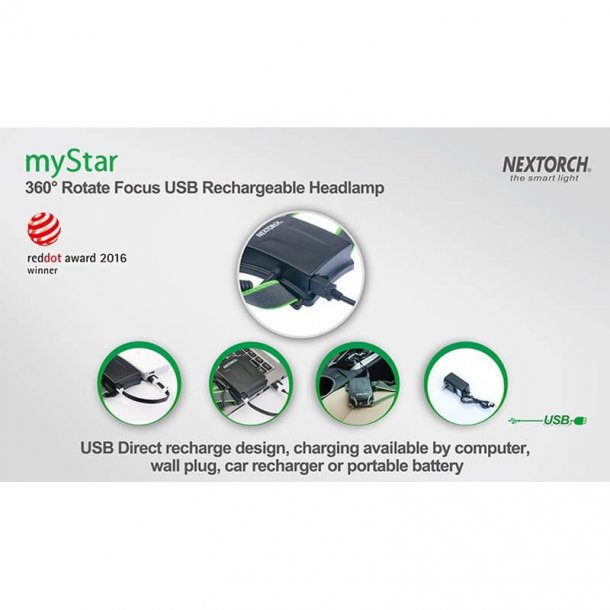 NexTorch MyStar Pandelampe
