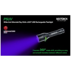 Nextorch P5 UV Lygte 