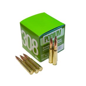 Podium 308win FMJ 8gr / 124grain - 50stk