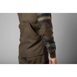 Hrkila Pro Hunter leather waistcoat Willow green