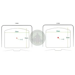 Vortex Defender-ST Rdpunkt sigte (6 MOA)
