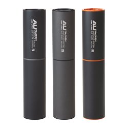 ASE UTRA Radien lyddmper, 1/2x28 UNEF, sort/sort