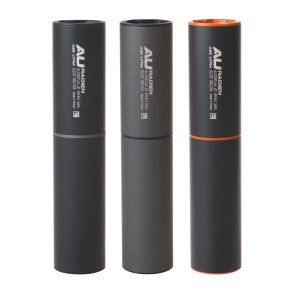 ASE UTRA Radien lyddmper, 1/2x28 UNEF, sort/orange