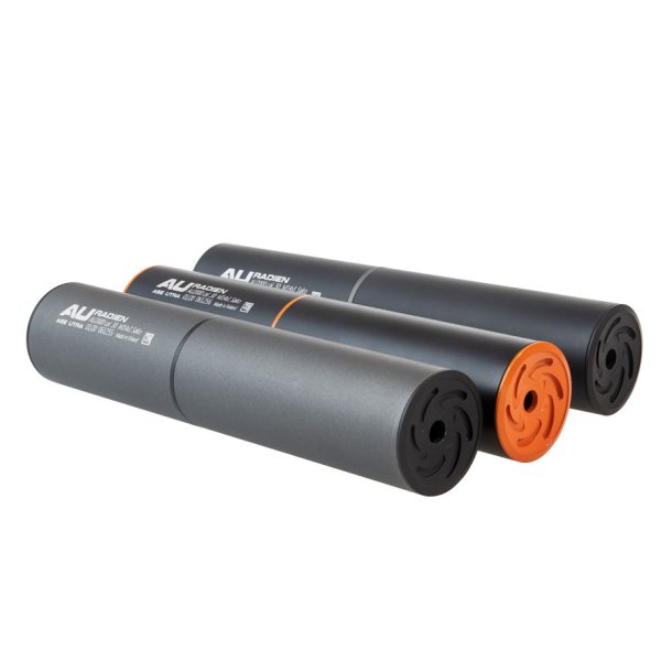 ASE UTRA Radien lyddmper, 1/2x28 UNEF, sort/sort