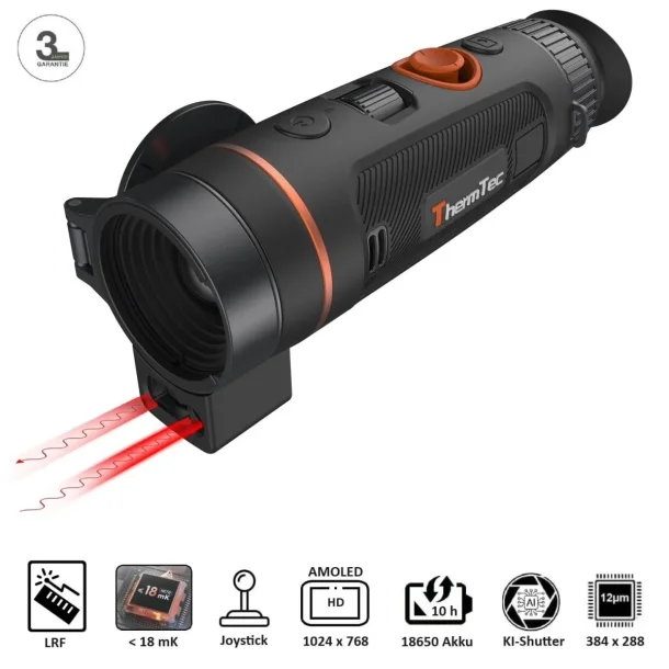 ThermTec Wild 650L 50mm 640 Sensor Termisk Spotter m/ LRF
