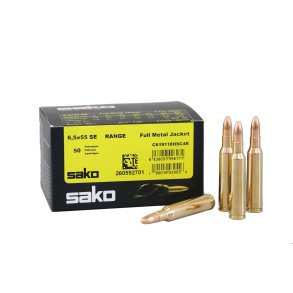 SAKO Speedhead Range 6,5x55 SE FMJ - 6,5gram - 100grain