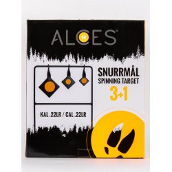 Alces Skydeml 22LR  - 3 trfpunkter