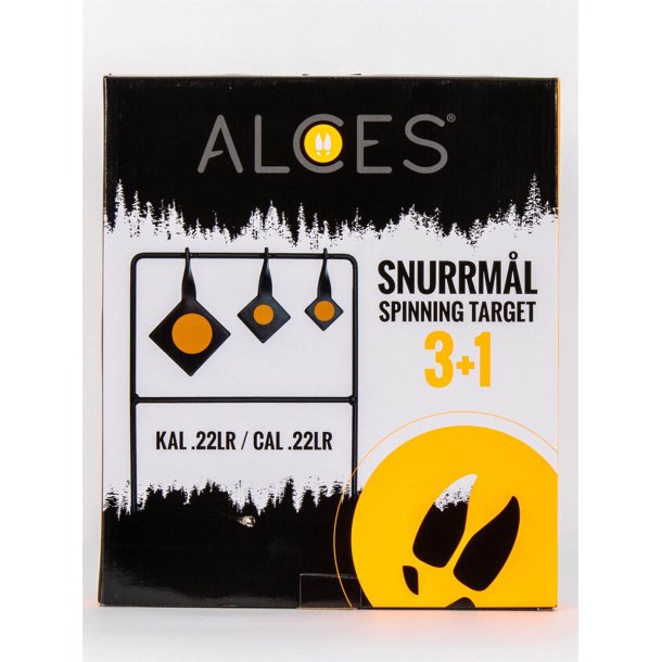 Alces Skydeml 22LR  - 3 trfpunkter