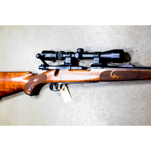 Brugt Winchester 70 kaliber 6.5x55 med kikkert