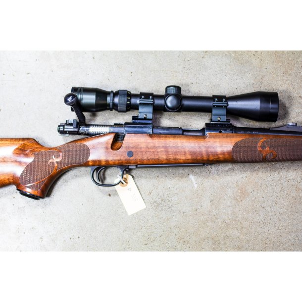 Brugt Winchester 70 kaliber 6.5x55 med kikkert