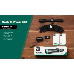 Vortex Viper HD 3-15x44 Sigtekikkert m/ Dead-Hold BDC (MOA)