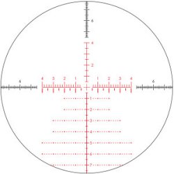 Vortex Razor HD 6-24x50 AMG m/ EBR-7B sigte MRAD FFP