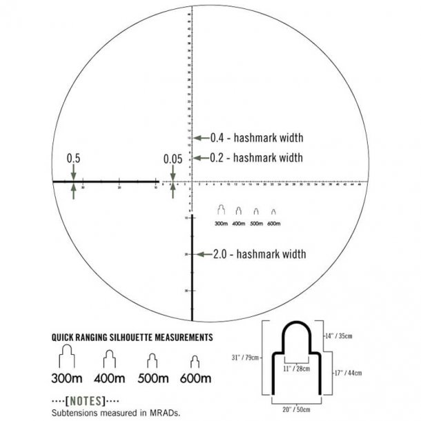 Vortex Recon Tactical spotter 15x50mm R/T (MRAD)