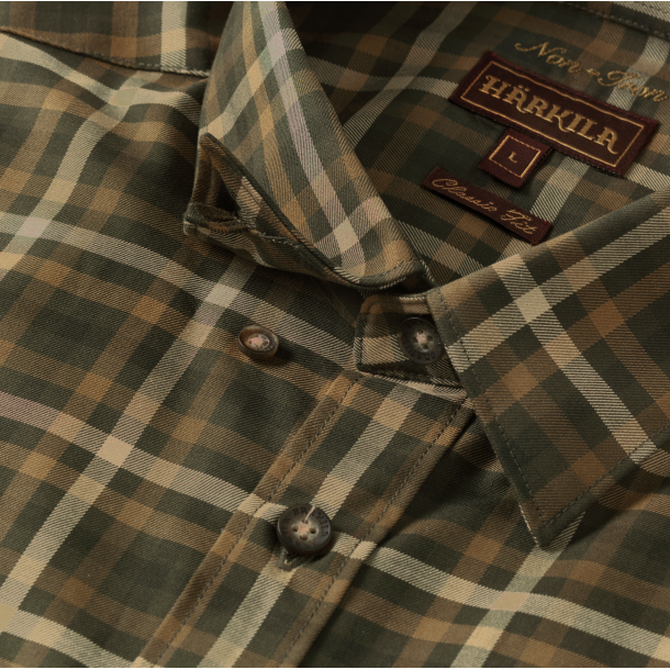 Hrkila Milford langrmet skjorte 5XL|Multi check