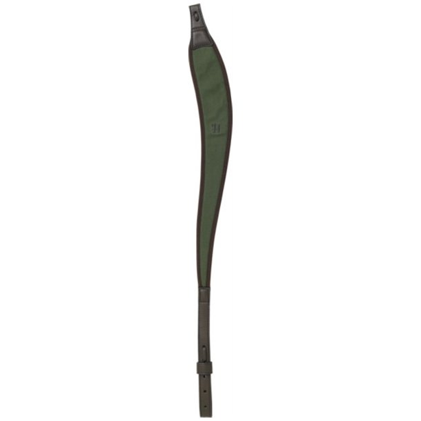 Seeland riffelrem i kanvas Green 93cm
