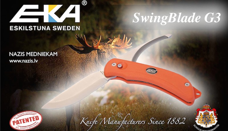 Eka Swingblade Kniv Køb EKA G3 Swingblade fra EKA - KLIK